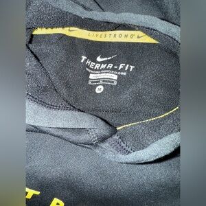 Nike Therma-Fit Black and Yellow Sweatshirt